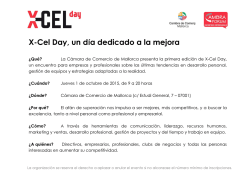X-Cel Day, un día dedicado a la mejora