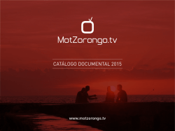 catálogo documental 2015