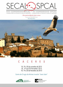 Descargar programa - XIII Congreso SECAL