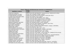 Renovación de directores publicada en el BORM