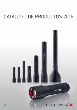 nuevo catalogo led lenser 20015
