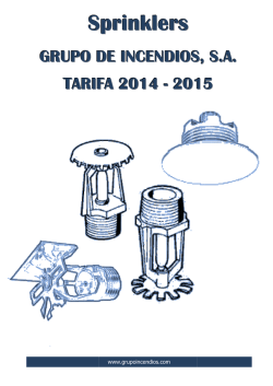 TARIFA GRUINSA ROCIADORES 2015