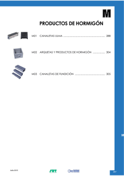 Productos de hormig&oacute;n