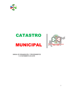 MUNICIPAL CATASTRO - Municipio de San Agustín Tlaxiaca