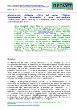 Atomización: Limitante crítica del sector “Clínicas