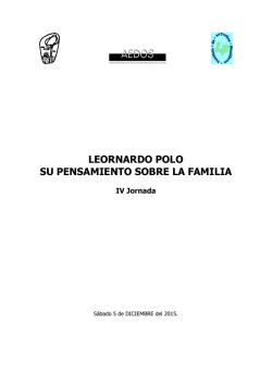 programa - Leonardo Polo