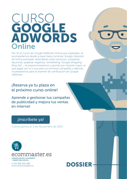 Dossier de Adwords Online