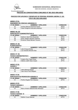 opcion 1 - Direccion Regional Agraria Moquegua