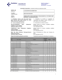 Resolución de Adjudicación