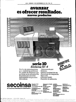 Secoinsa SERIE 10