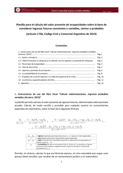 Instrucciones de uso de la planilla