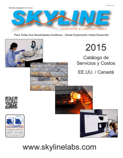 Preparación de Muestras - Skyline Assayers & Laboratories