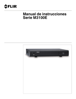 Serie M3100E Manual de instrucciones