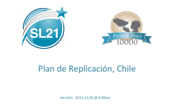 Plan de Replicación, Chile