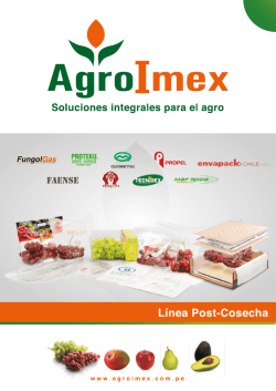 Hoja de seguridad - Agroimex Trading Soluciones para el agro