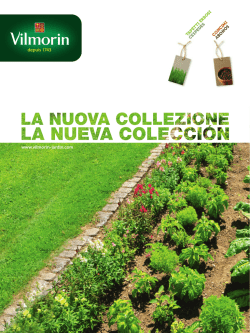 Catálogo Césped y Abonos Vilmorin 2015