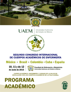 Descargar Programa - Segundo Congreso Internacional de