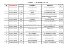 ENTRADA 23 DE FEBRERO DE 2015