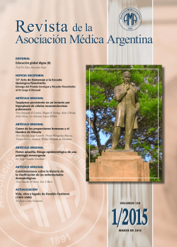 Nº 1 2015 - Asociación Médica Argentina