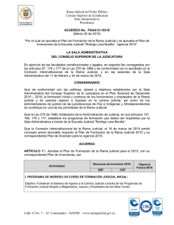 PSAA15-10318 - Escuela Judicial Rodrigo Lara Bonilla