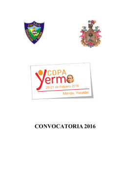 V COPA YERMO CONVOCATORIA OFICIAL