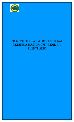 ESCUELA B&Aacute;SICA EMPRENDER - Colegio Emprender Obispo Alvear