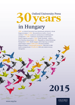 in Hungary - Solutions Culture Competition