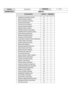 fecha 07/07/2015 periodo 2 - Colegio La Salle Envigado