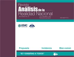 Análisis - IPNUSAC - Universidad de San Carlos de Guatemala