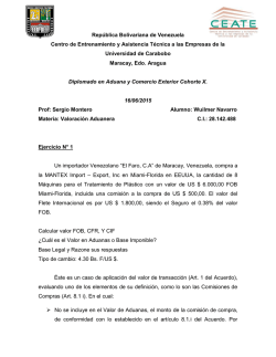 República Bolivariana de Venezuela Centro de Entrenamiento y