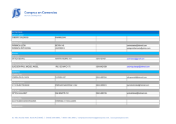 Compras en Comercios