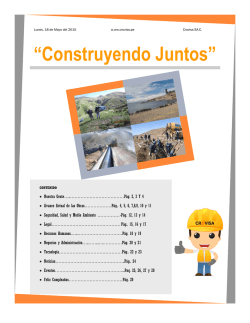 Construyendo Juntos - CROVISA, Construcción e ingeniería