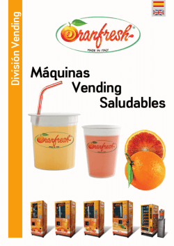 Catálogo Vending Oranfresh