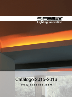 catálogo - Siec Led