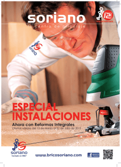 ESPECIAL INSTALACIONES
