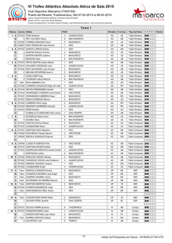 Sorteo de dianas