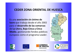 CEDER ZONA ORIENTAL DE HUESCA