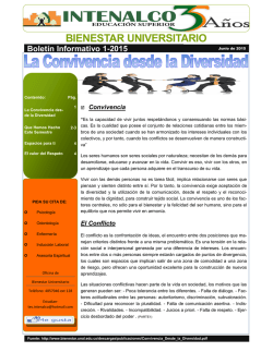 BIENESTAR UNIVERSITARIO - Intenalco Educación Superior