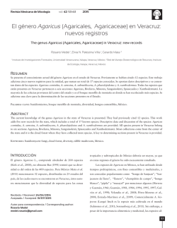 Medel et al - Revista Mexicana de Micologia