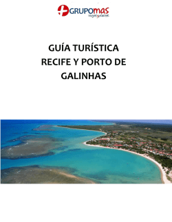GUÍA TURÍSTICA RECIFE Y PORTO DE GALINHAS