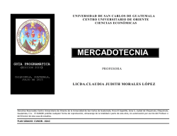 MERCADOTECNIA