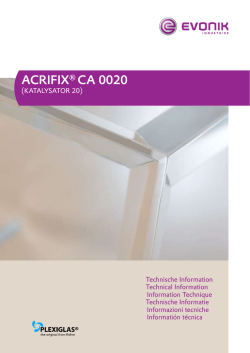 ACRIFIX® CA 0020