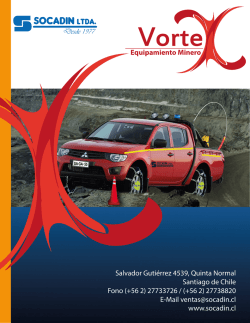 Catálogo Seguridad Equipamiento Minero V0