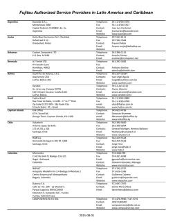 Latin America Authorized Service Providers 2015-08-01