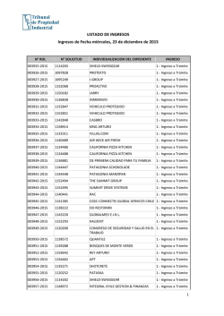 IN 23-12-2015 - Tribunal de Propiedad Industrial