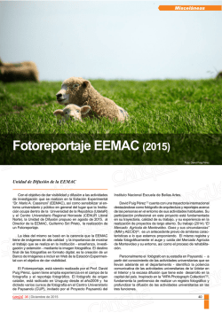 Fotoreportaje EEMAC (2015)
