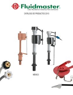 CATÁLOGO DE PRODUCTOS 2015 MÉXICO