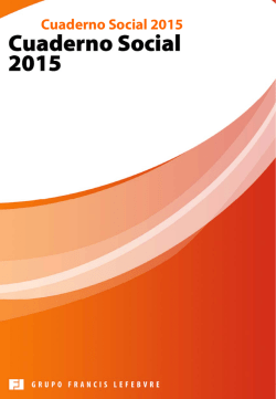 Cuaderno Social 2015