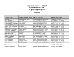 kern high school district title i coordinator