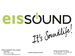 EISSOUND 2015 - Kits de Sonorización fác[...]